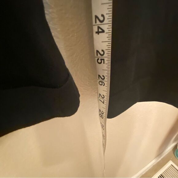 Gap black pull on Twill Cargo Pants mid rise cotton lyocell tincel trousers M - Picture 13 of 14